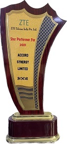 CERTIFICATE OF EXCELLENCE AWARD, 2016 FROM AIRTEL